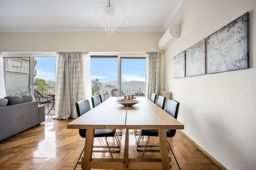 Bright Central Apartment With Splendid Sea View! Халкіда Екстер'єр фото